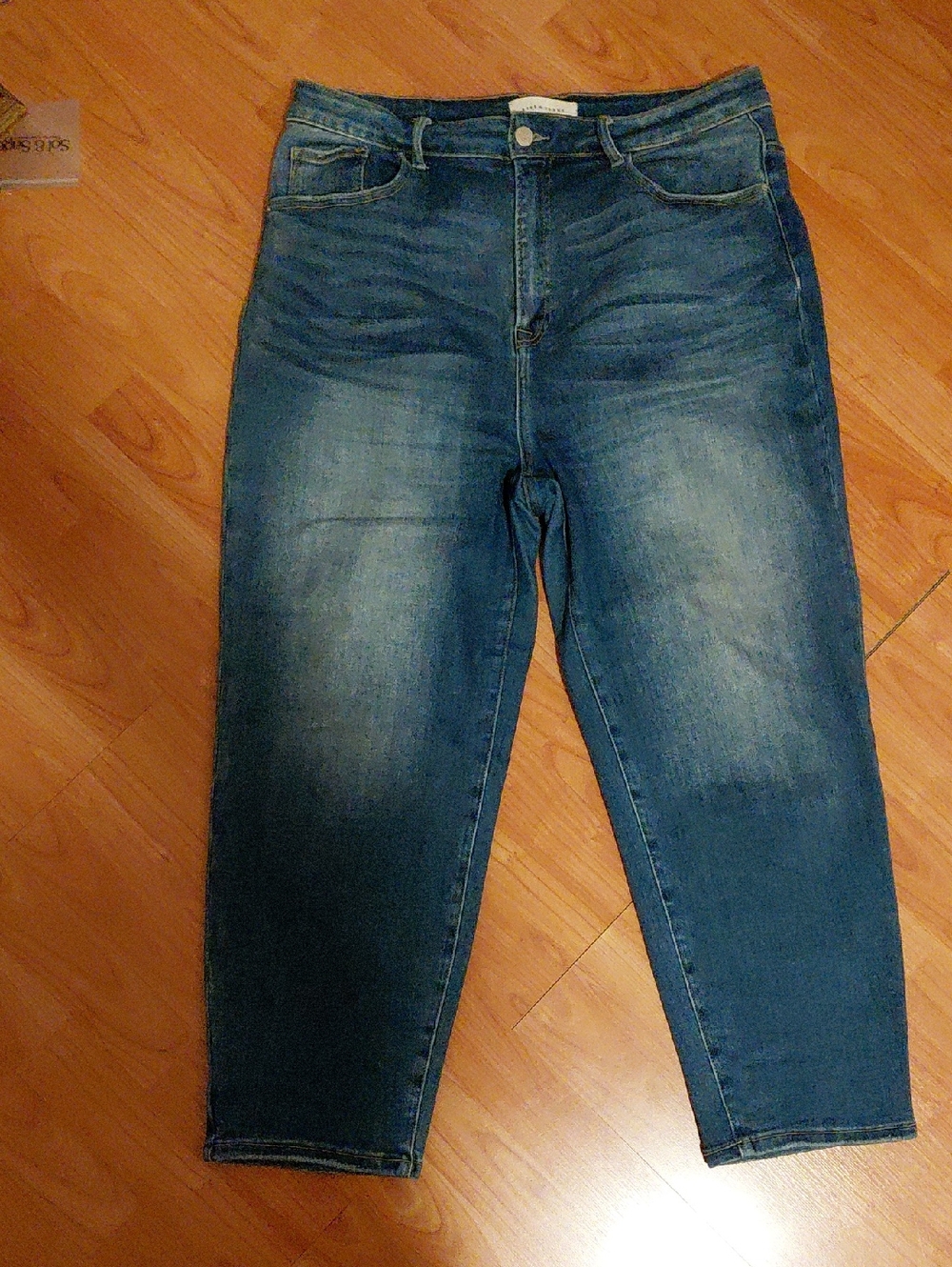 Women's Dark Blue Stretch Denim Jeans